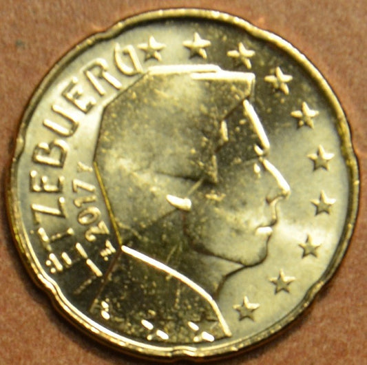 20 cent Luxembursko 2017 (UNC)