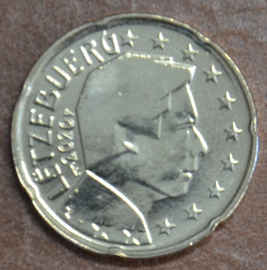 20 cent Luxembursko 2020 so značkou "most" (UNC)
