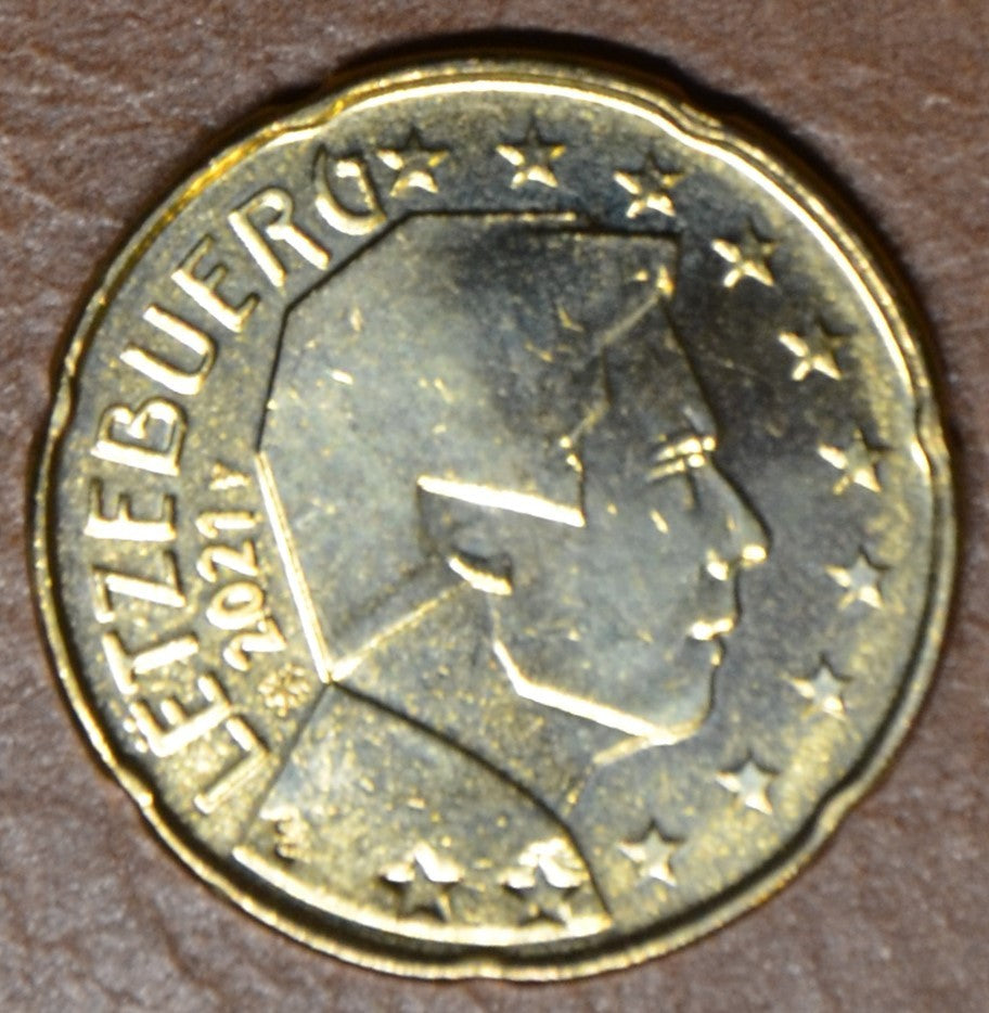 20 cent Luxembursko 2021 (UNC)