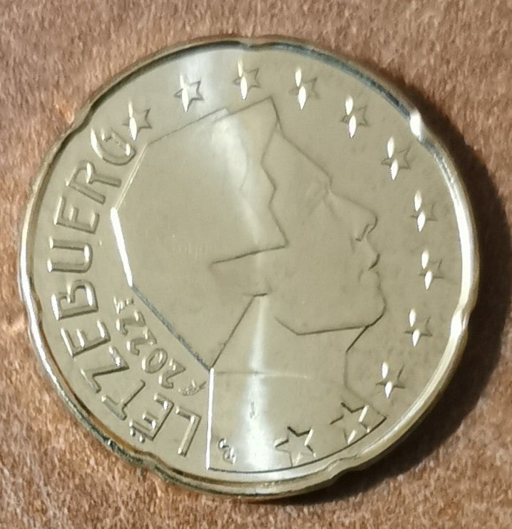 20 cent Luxembursko 2022 (UNC)