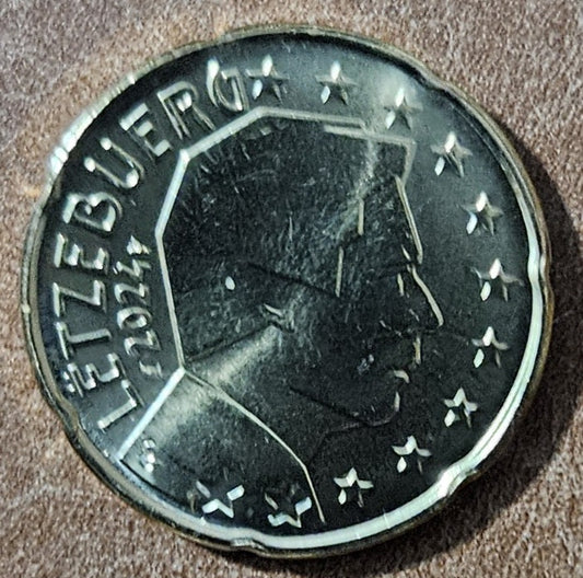 20 cent Luxembursko 2024 (UNC)