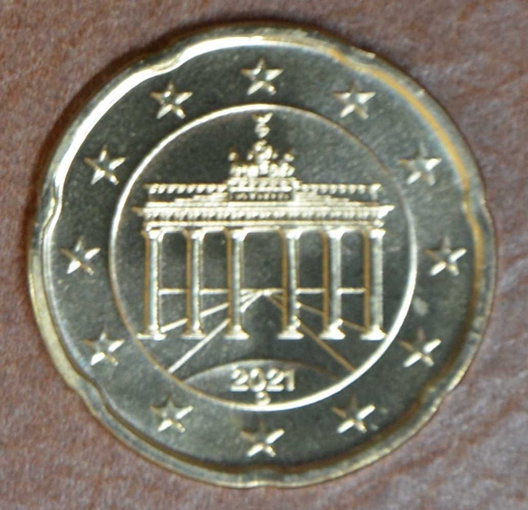 20 cent Nemecko 2021 "D" (UNC)