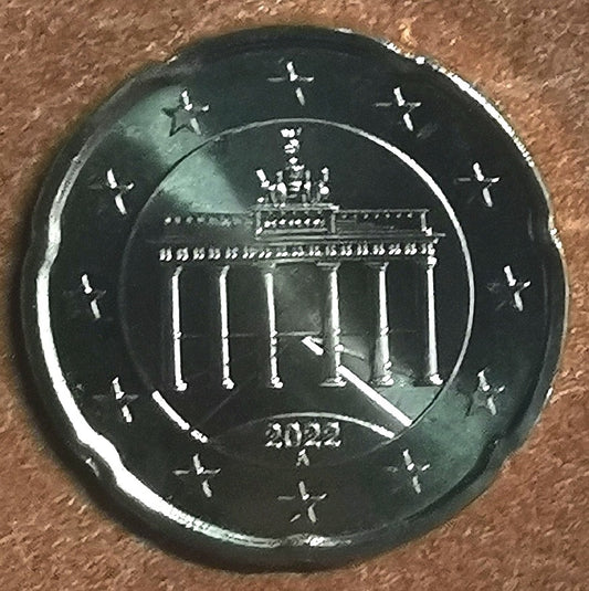 20 cent Nemecko 2022 "A" (UNC)