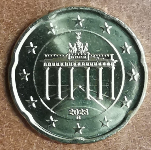 20 cent Nemecko 2023 "G" (UNC)