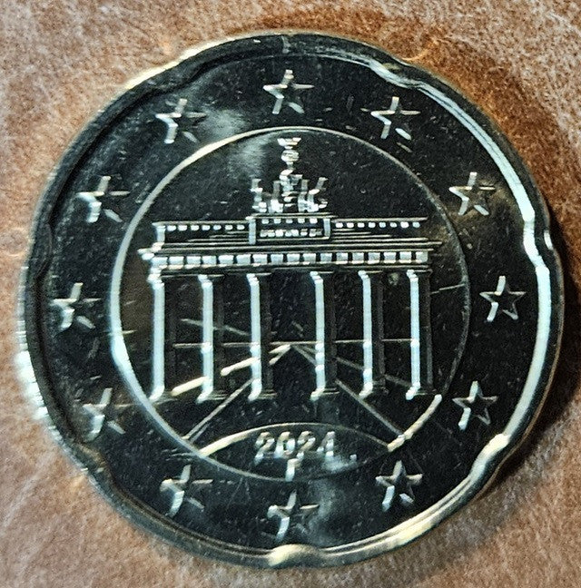20 cent Nemecko 2024 "F" (UNC)