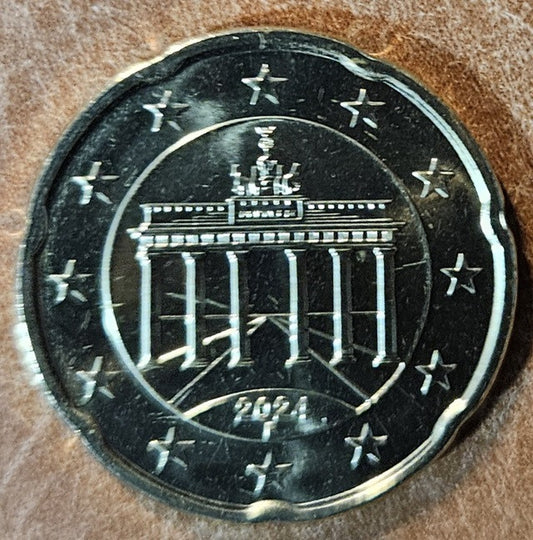 20 cent Nemecko 2024 "F" (UNC)