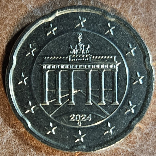 20 cent Nemecko 2024 "G" (UNC)
