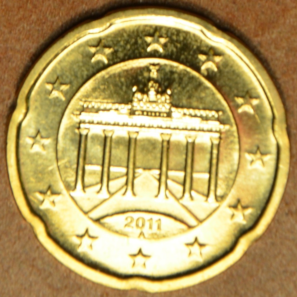 20 cent Nemecko 2011 "A" (UNC)