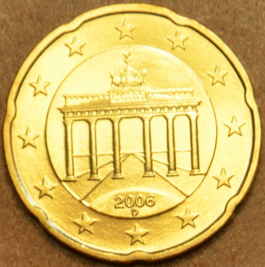 20 cent Nemecko "D" 2006 (UNC)