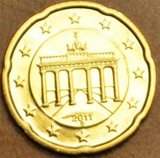20 cent Nemecko 2011 "D" (UNC)