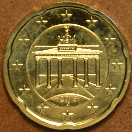 20 cent Nemecko "D" 2016 (UNC)