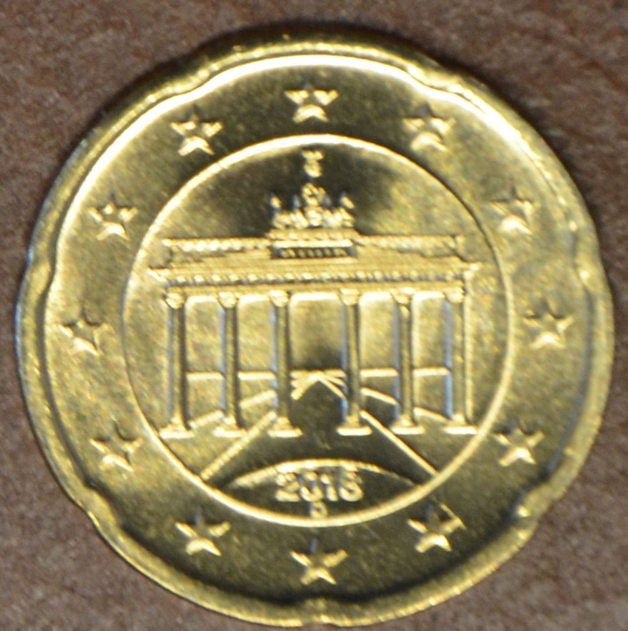 20 cent Nemecko "D" 2018 (UNC)