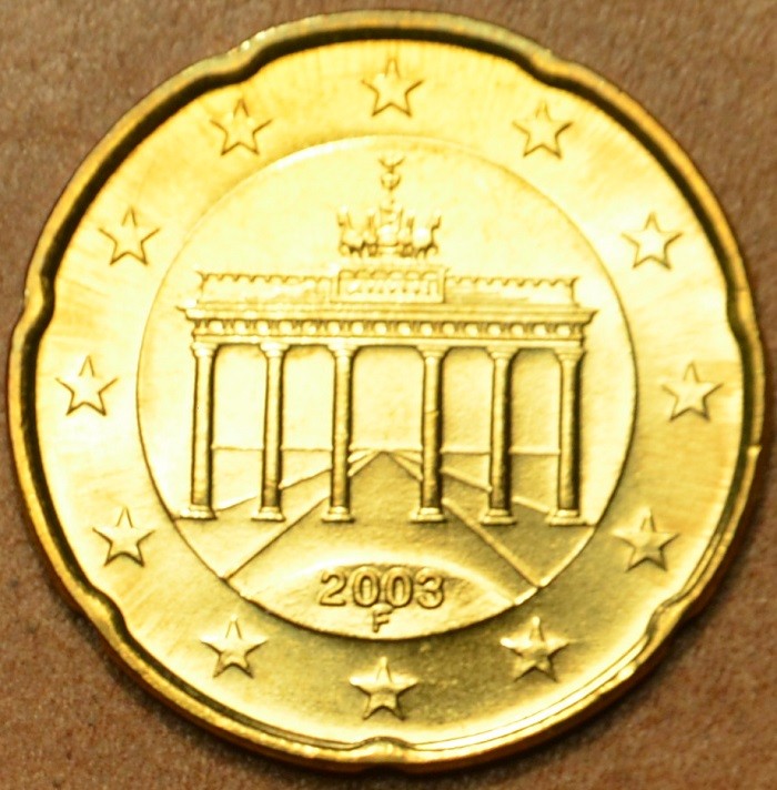 20 cent Nemecko "F" 2003 (UNC)