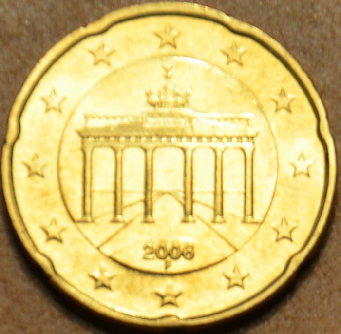 20 cent Nemecko "F" 2006 (UNC)
