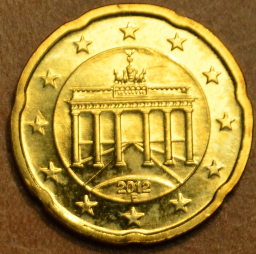 20 cent Nemecko "F" 2012 (UNC)