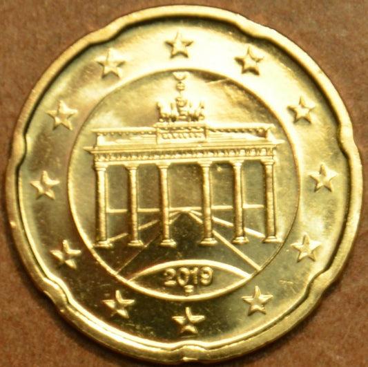 20 cent Nemecko "F" 2019 (UNC)