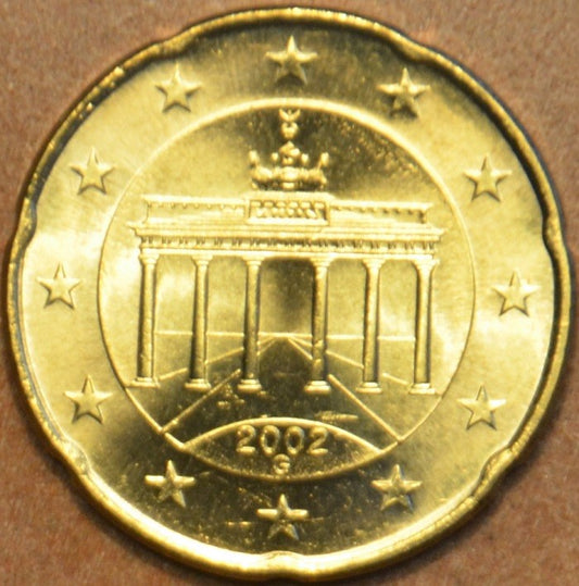 20 cent Nemecko "G" 2002 (UNC)
