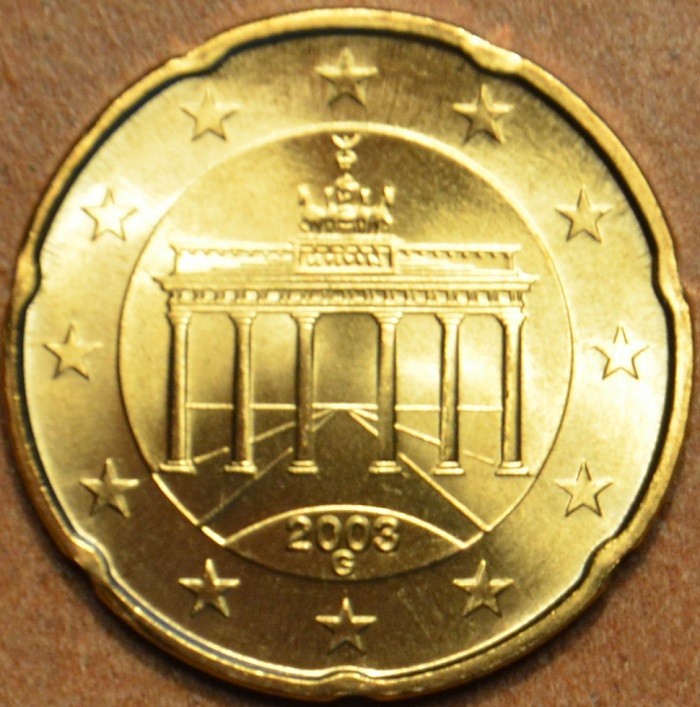 20 cent Nemecko "G" 2003 (UNC)