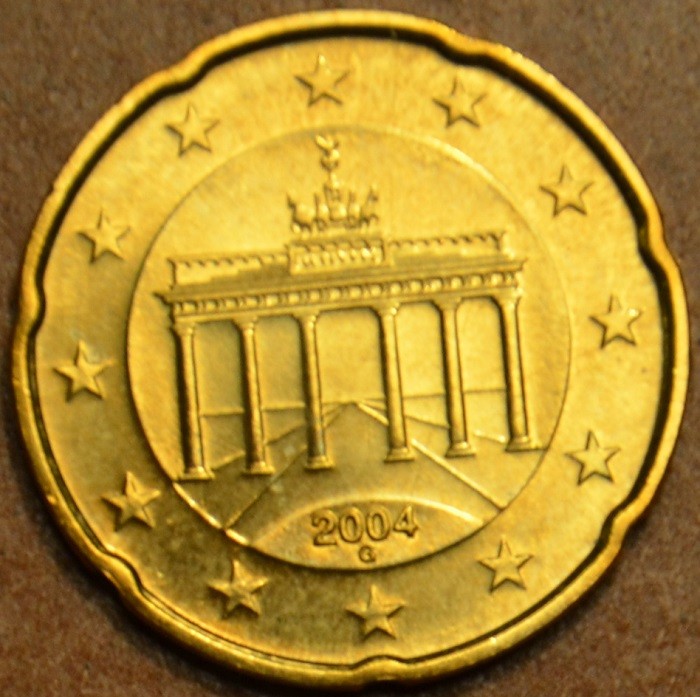 20 cent Nemecko "G" 2004 (UNC)