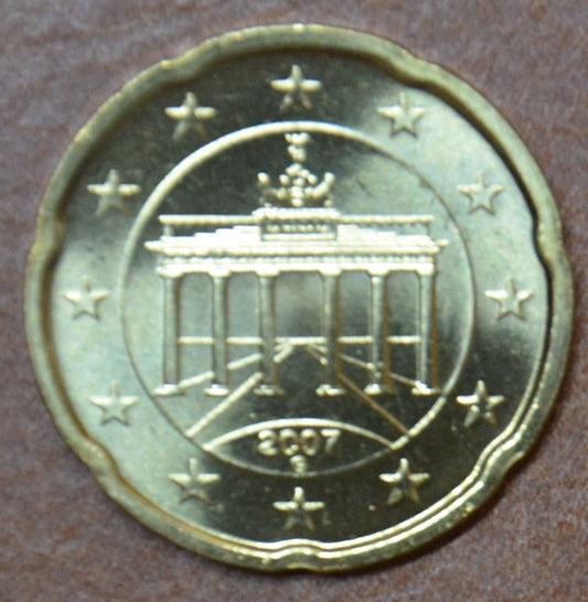 20 cent Nemecko "G" 2007 (UNC)