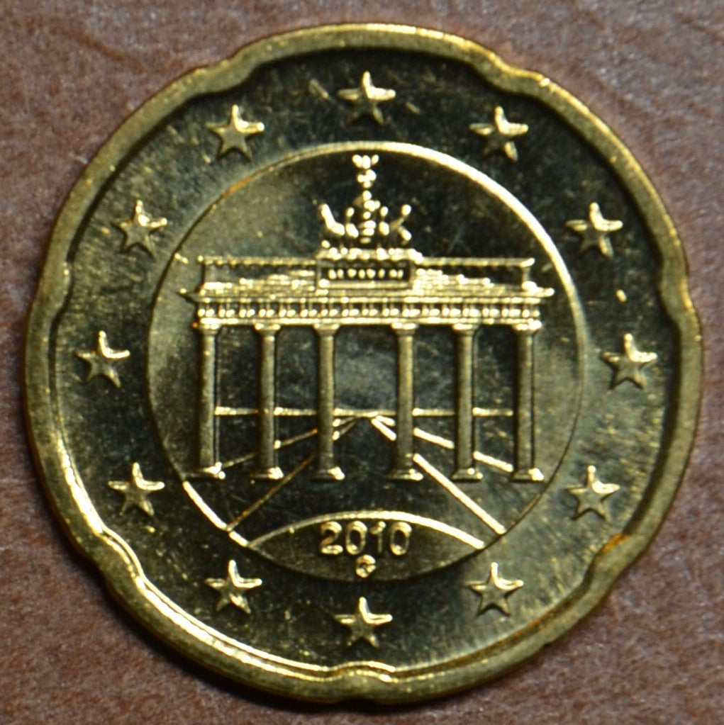 20 cent Nemecko "G" 2010 (UNC)