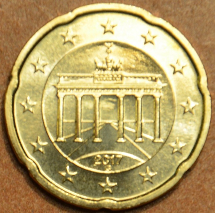 20 cent Nemecko "G" 2017 (UNC)