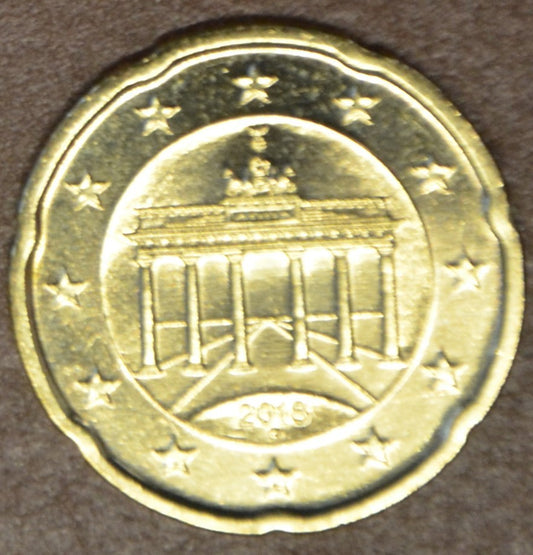 20 cent Nemecko "G" 2018 (UNC)
