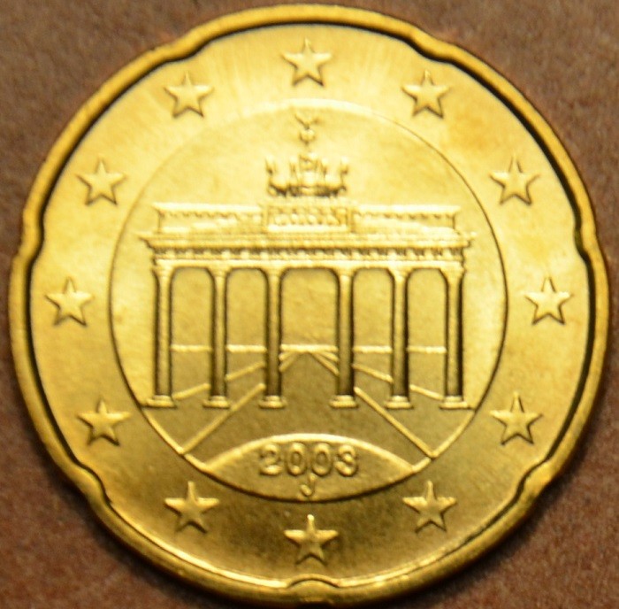 20 cent Nemecko "J" 2003 (UNC)