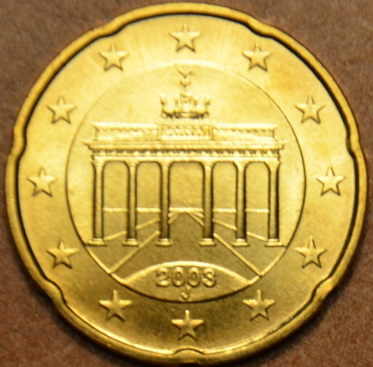 20 cent Nemecko "J" 2003 (UNC)