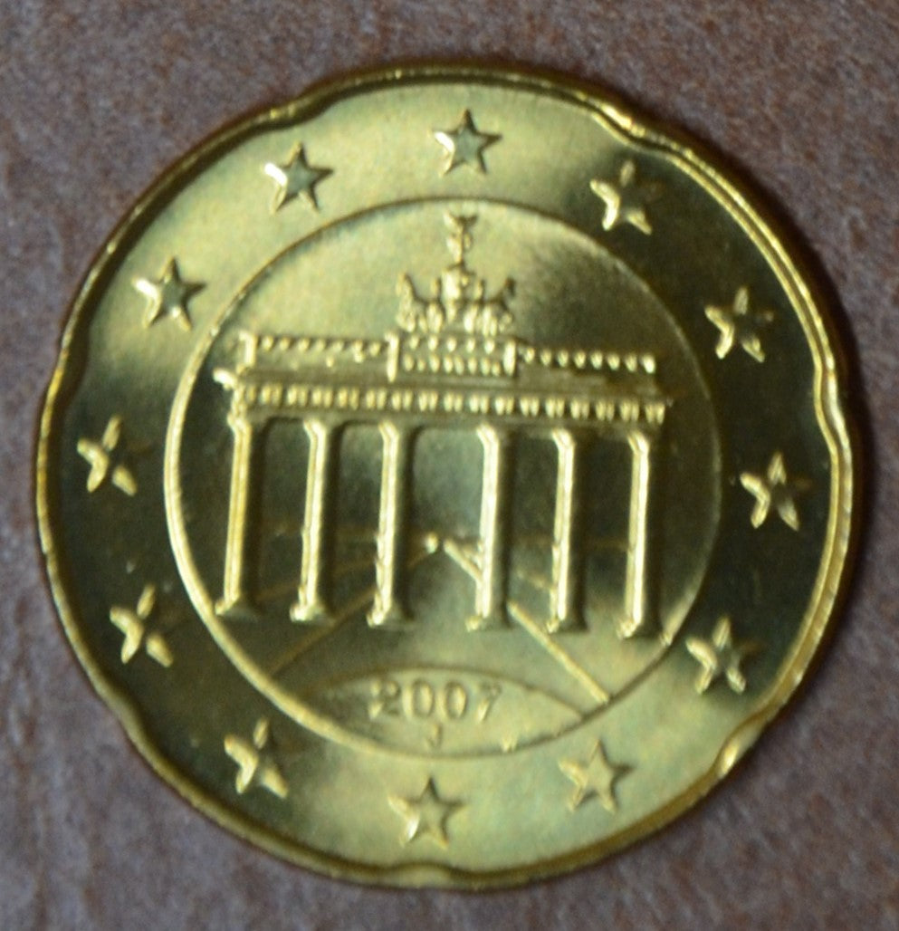 20 cent Nemecko "J" 2007 (UNC)