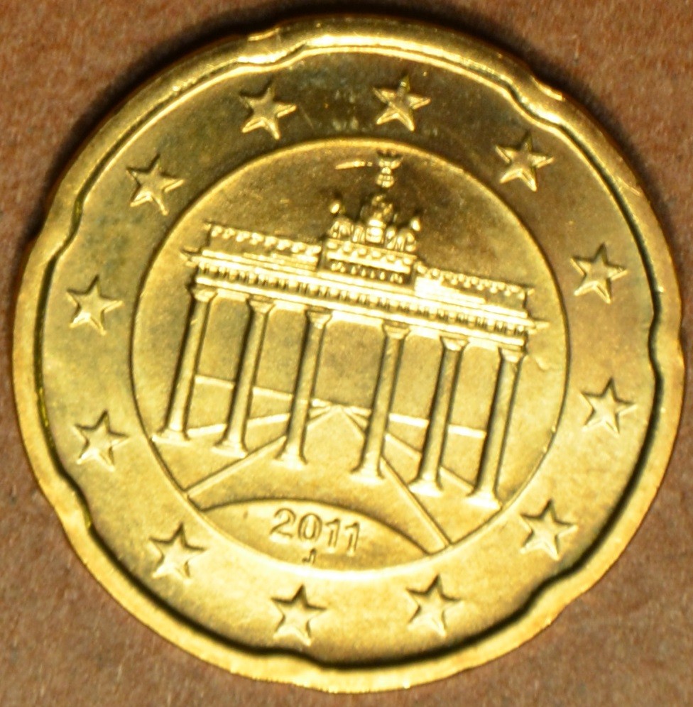 20 cent Nemecko 2011 "J" (UNC)