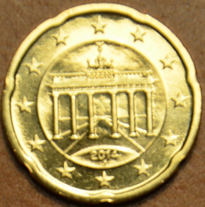 20 cent Nemecko "J" 2014 (UNC)