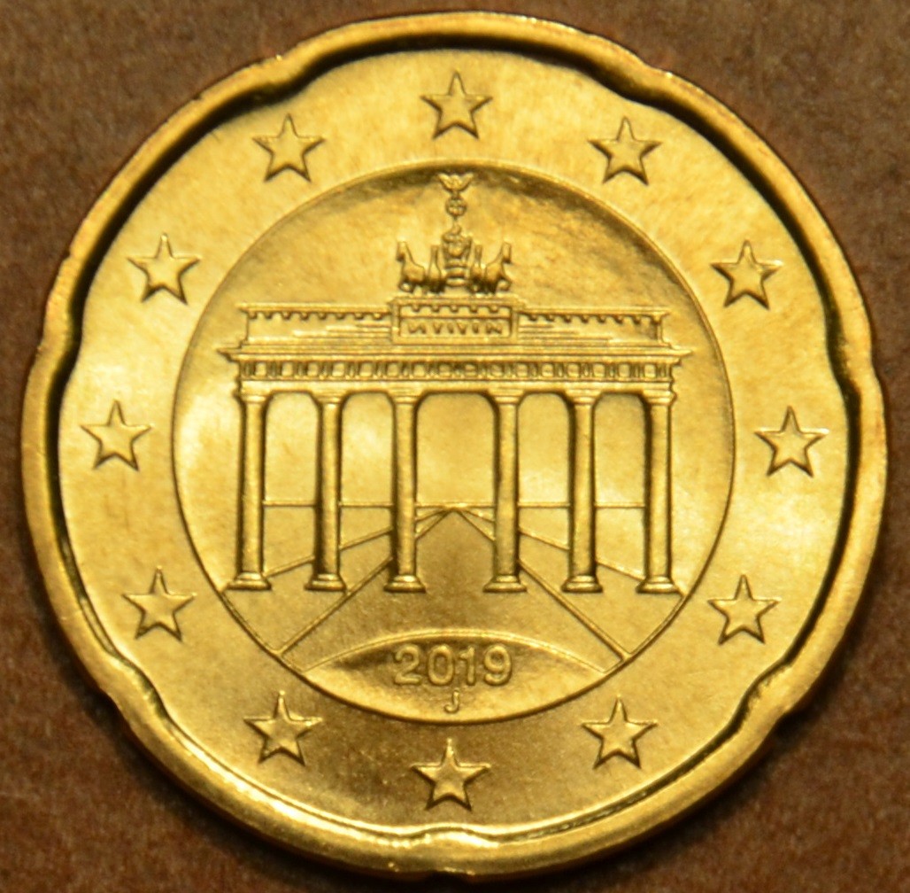 20 cent Nemecko "J" 2019 (UNC)