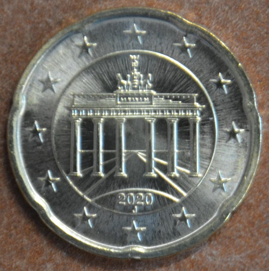 20 cent Nemecko "J" 2020 (UNC)
