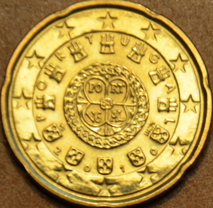 20 cent Portugalsko 2010 (UNC)
