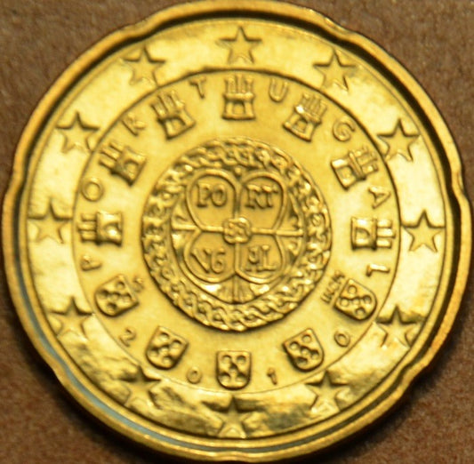 20 cent Portugalsko 2010 (UNC)