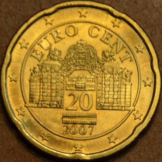 20 cent Rakúsko 2007 (UNC)