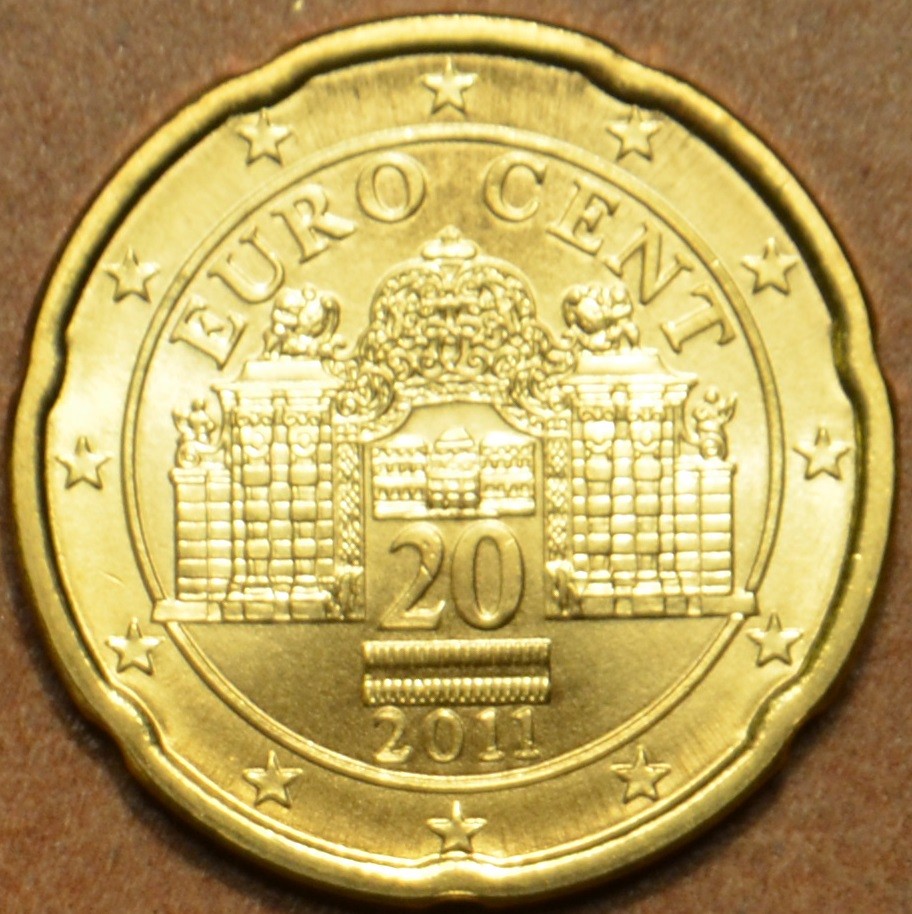 20 cent Rakúsko 2011 (UNC)