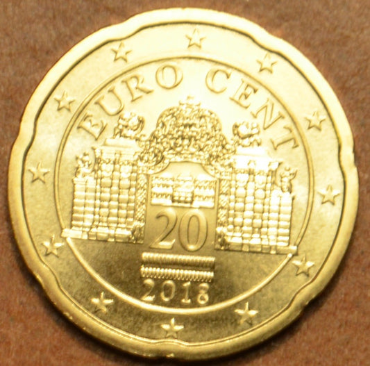 20 cent Rakúsko 2018 (UNC)