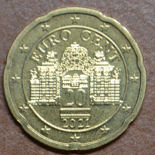 20 cent Rakúsko 2021 (UNC)