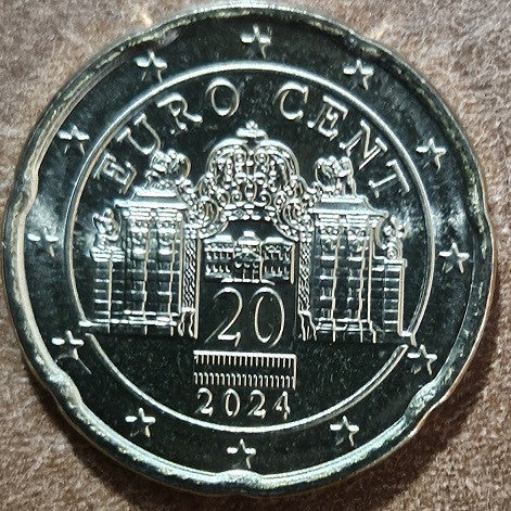 20 cent Rakúsko 2024 (UNC)