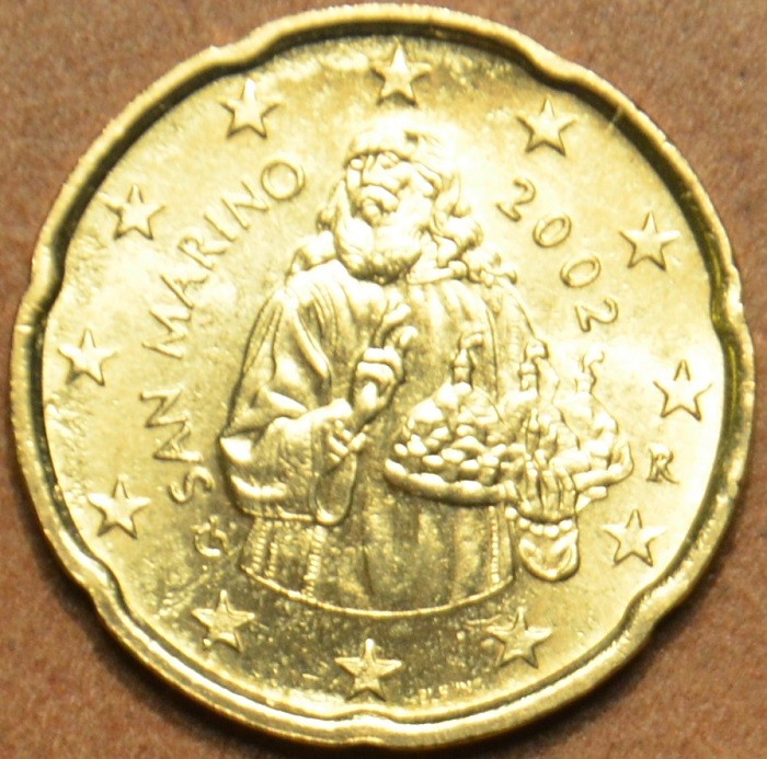 20 cent San Marino 2002  (UNC)