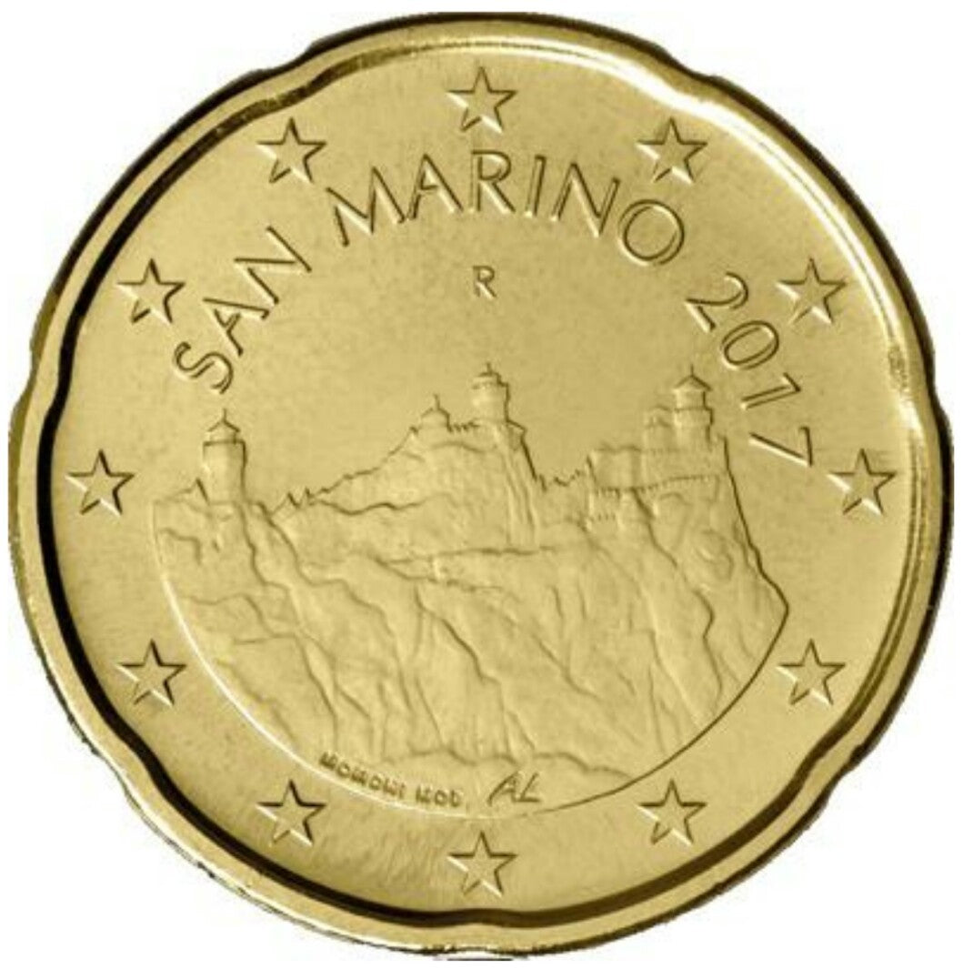 20 cent San Marino 2017  (UNC)
