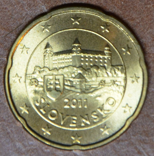 20 cent Slovensko 2011 (UNC)