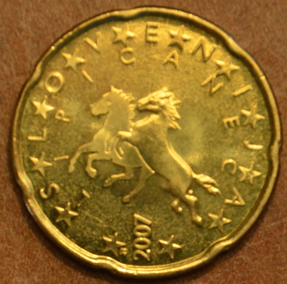20 cent Slovinsko 2007 (UNC)