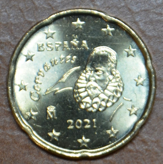 20 cent Španielsko 2021 (UNC)
