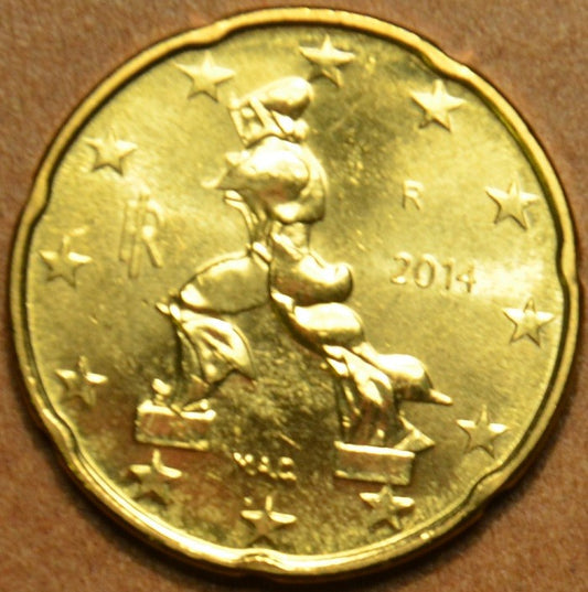 20 cent Taliansko 2014 (UNC)