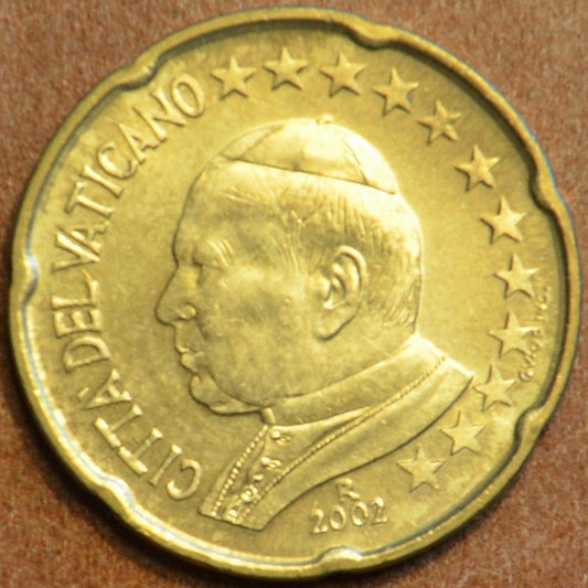20 cent Vatikán 2002 Ján Pavol II (BU)