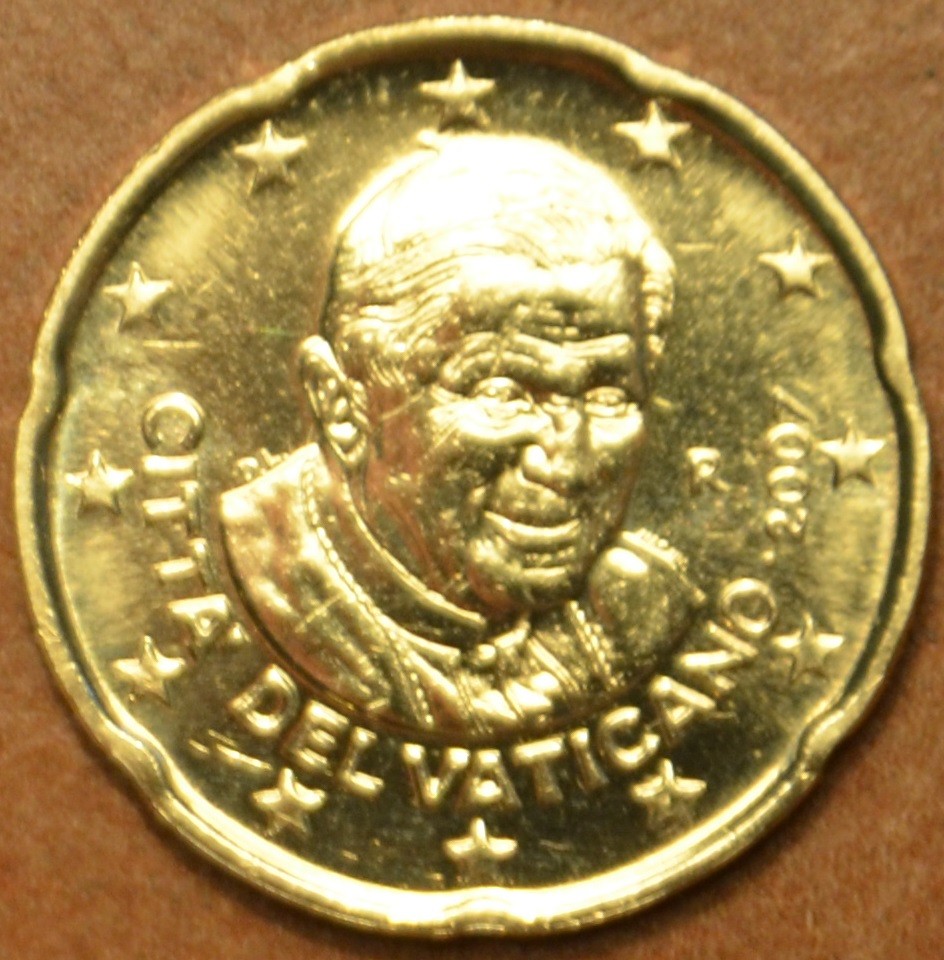 20 cent Vatikán 2007 Benedikt XVI. (BU)