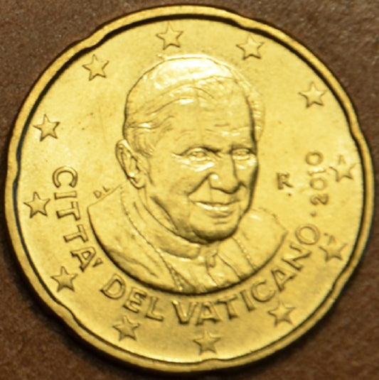 20 cent Vatikán 2010 (UNC)